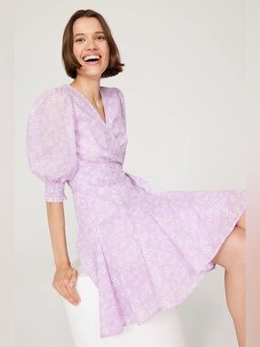 Polo Ralph Lauren Soma Floral Wrap Cotton Mini